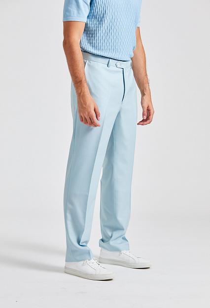 Oscar Jacobson Del S Trousers Blue Powder
